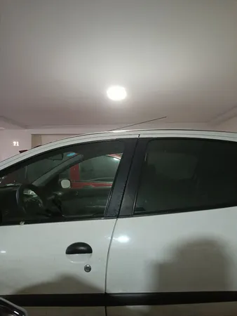 آفتاب گیر شیشه خودرو پاسیکو مدل Car-sp مناسب برای پژو 206 hd  مجموعه 4 عددی