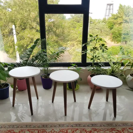 میز عسلی مدل بهار کد 01 مجموعه 3 عددی