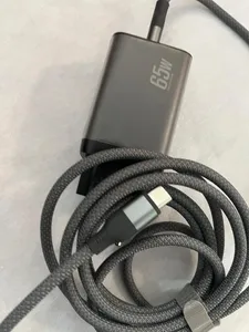 تجریه خرید شارژر دیواری 65 وات سه پورت وونک مدل VC-65 با کابل USB-C