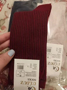 تجریه خرید جوراب ساق بلند زنانه مدل گندمی مجموعه 6 عددی