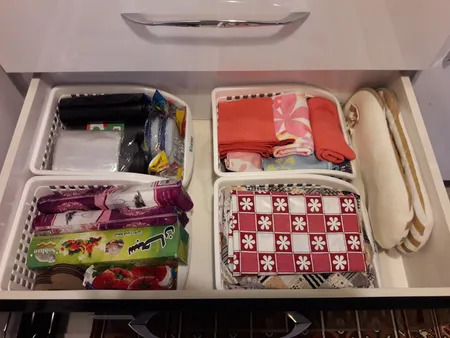 سبد نظم دهنده کاجین مدل W1 بسته 3 عددی