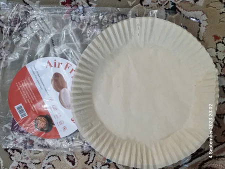 کاغذ سرخ کن مدل ایر فرایر گرد pe803 بسته 50 عددی