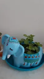 گلدان طرح فیل کد 161