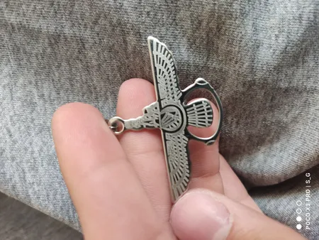 آویز گردنبند مردانه کد 1041