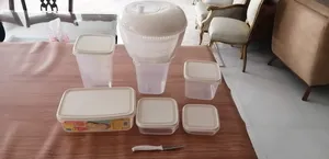 تجریه خرید ست ظروف نگهدارنده و سبزی خشک کن همارا مدل G-SP-02