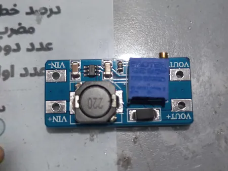 ماژول مبدل افزاینده مدل MT3608