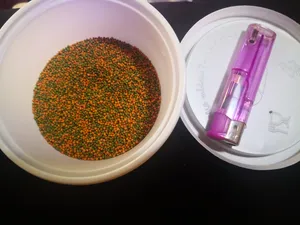 تجریه خرید غذای خشک ماهی انرژی مدل مینی گرانول 20 گرم