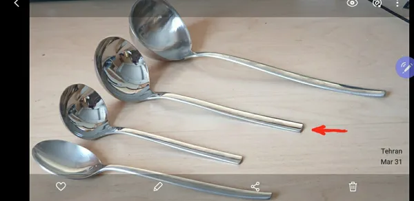 عکس ارسالی خریدار
