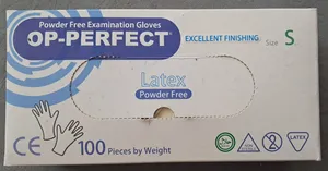 تجریه خرید دستکش یکبار مصرف لاتکس حریر مدل OP-PERFECT سایز اسمال بسته 100 عددی