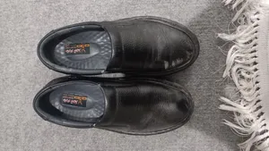 تجریه خرید کفش طبی مردانه چرم تبریز مدل جاوید رنگ مشکی