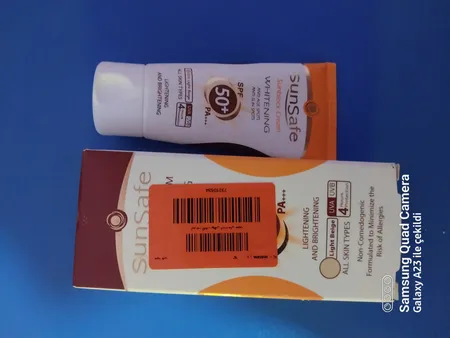 کرم ضدآفتاب روشن کننده سان‌سیف