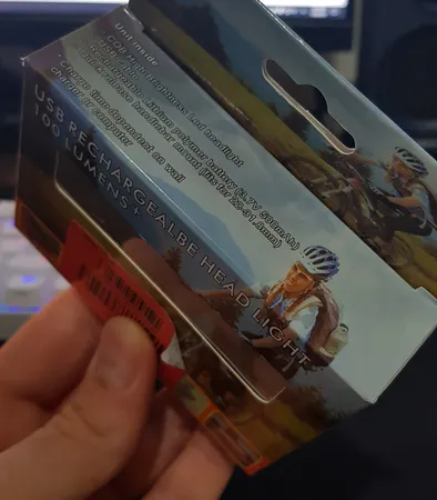 چراغ جلو و عقب دوچرخه مدل SB100