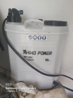 سمپاش شارژی و دستی رینو پاور مدل RP 416H گنجایش 16 لیتر