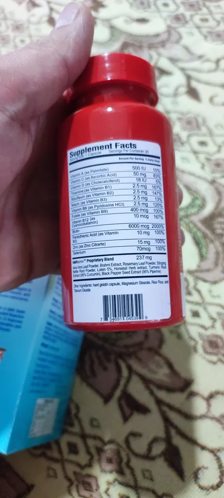 هیرتامین ضد ریزش و تقویت کننده مو بسته 30 عددی