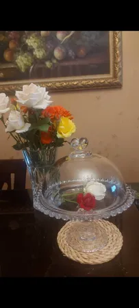 کیک خوری مدل درب دار طرح لاو love کد 1369n 3632