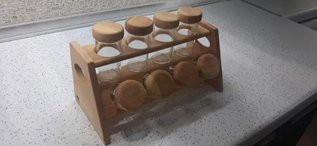 ست جا ادویه 8 پارچه مدل NATURE کد K985