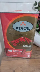 تجریه خرید روغن موتور بنزینی آتا اویل مدل 20w-50 sl حجم 4 لیتر
