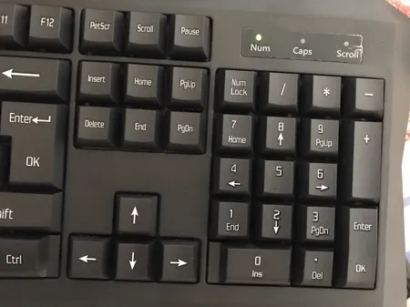 کیبورد تسکو مدل TK 8020N، سوییچ ممبران، Full-Size