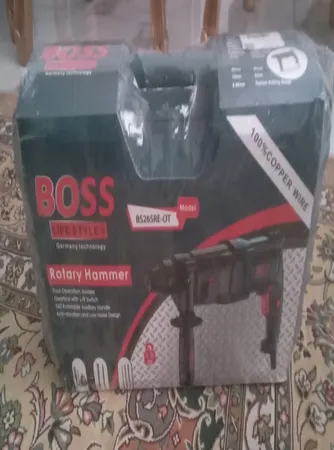 دریل بتن‌کن چکشی 26 میلی‌متری 850 وات باس مدل BS26SRE_OT