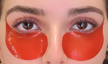 ماسک زیر چشم ایمجز مدل ORANGE وزن 80 گرم بسته 60 عددی