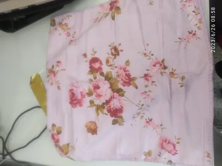 دستمال آشپزخانه مدل حوله ای نانو گلدار مجموعه 3 عددی