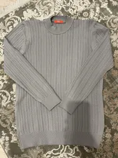 تجریه خرید پلیور یقه گرد زنانه مدل بافت راه راه