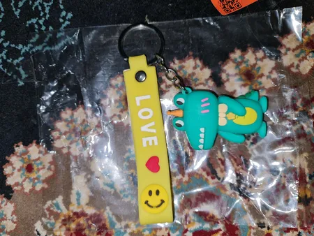 جاکلیدی دخترانه مدل سیلیکونی دراگون