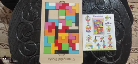 پازل 40 تکه مدل تانگرام روسی