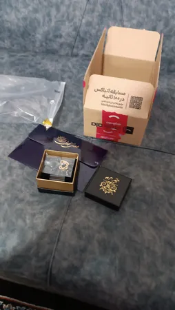 گوشواره طلا 18 عیار زنانه طلای مستجابی مدل قلب کد 6701