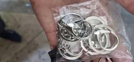 حلقه جاکلیدی مدل gholabdar بسته 5 عددی