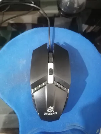 مینی کیبورد و ماوس گیمینگ جکنگ مدل JK-913، سوییچ ممبران، نورپردازی RGB LED