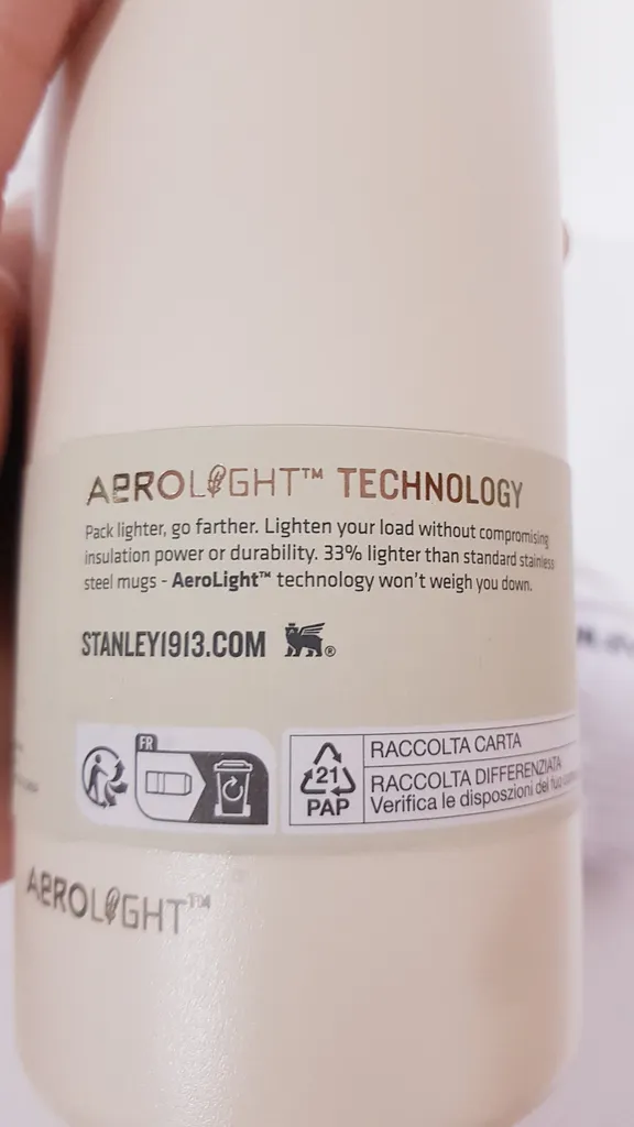 تراول ماگ استنلی مدل آیرولایت ترانزیت گنجایش 0.47 لیتر