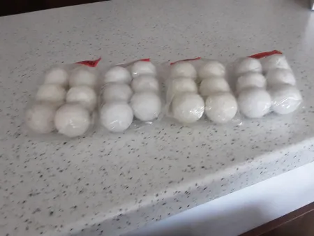 توپ پینگ پنگ کد 012 بسته 6 عددی