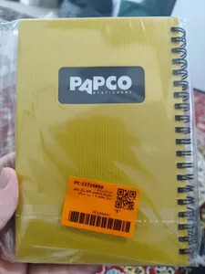 تجریه خرید دفترچه یادداشت 100 برگ پاپکو مدل متالیک 1