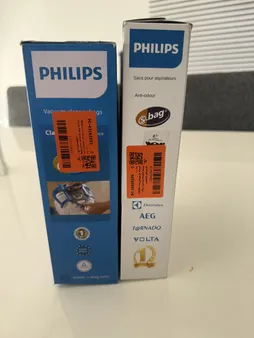 پاکت جاروبرقی اس-بگ مدل Classic Long مناسب جاروبرقی های فیلیپس و آاگ و الکترولوکس