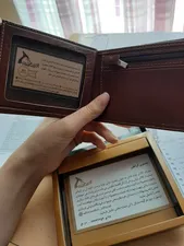 تجریه خرید کیف پول چرم بارز مدل DM13.1