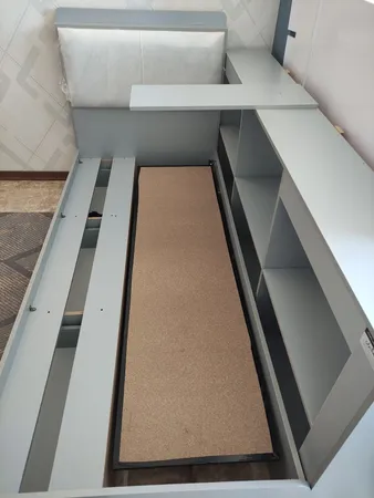 تخت خواب یک نفره مدل شلف سایز 90×200 سانتی متر
