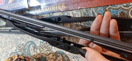 تیغه برف پاک کن کد 02 مناسب برای پراید بسته 2 عددی