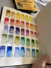 تجریه خرید آبرنگ 48 رنگ افرا مدل حرفه ای