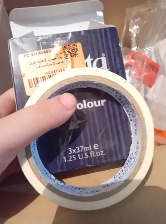 نوار چسب کاغذی آبریل عرض 2 سانتی متر