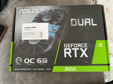 کارت گرافیک ایسوس مدل Dual GeForce RTX 3050 OC Edition 6GB