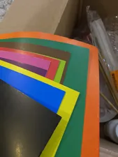 تجریه خرید مقوا رنگی تیما مدل پشت شطرنجی سایز 50x35 سانتی متر بسته 10 عددی