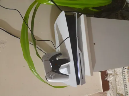 کنسول بازی سونی مدل PlayStation 5 Slim ظرفیت یک ترابایت ریجن 2016A اروپا به همراه دسته اضافی و پایه شارژر