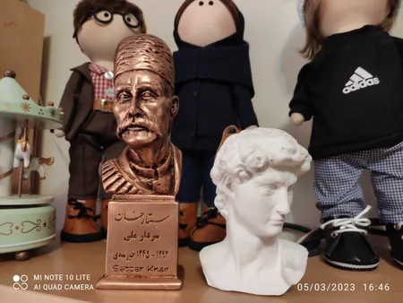 تندیس یادمان مدل ستارخان کد S112-3