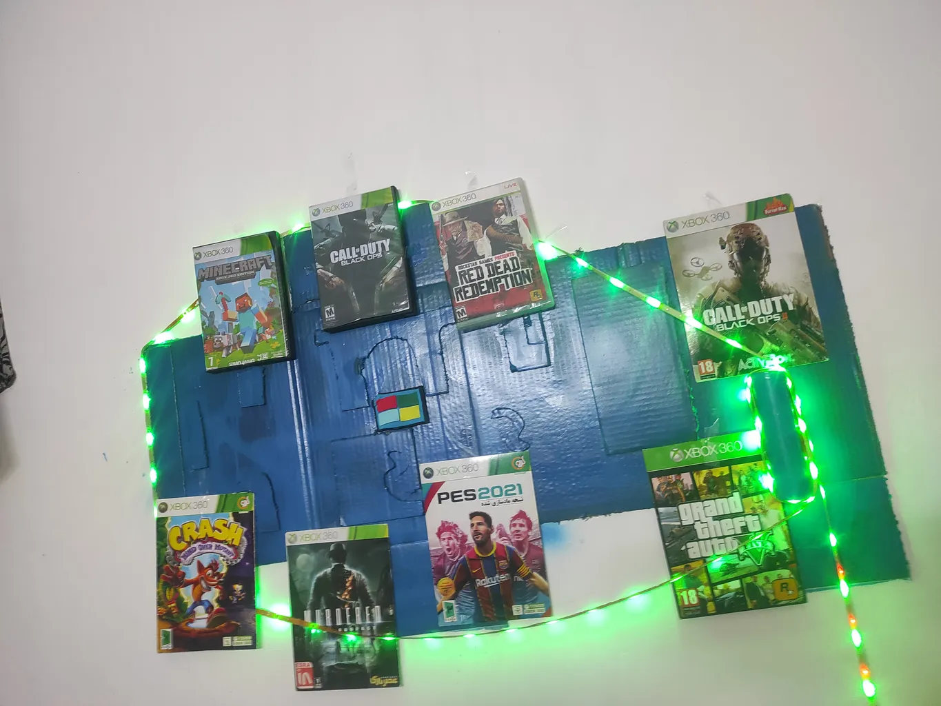 ریسه ال ای دی مدل RGB-remote طول 5 متر