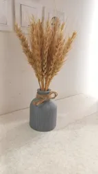 دسته گل خشک مدل خوشه گندم کد 40