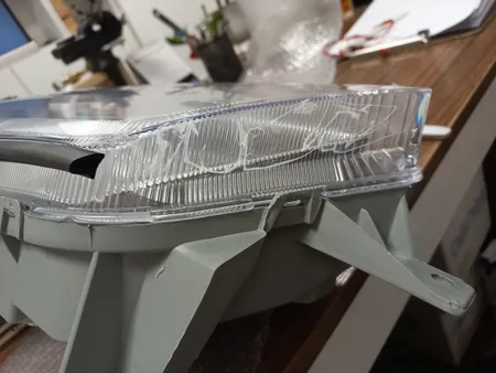 چراغ جلو فن آوران پرتو الوند مدل 132 مناسب برای پراید 132 بسته 2عددی