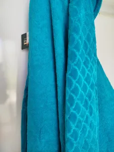 تجریه خرید حوله پالتویی پودیران بافت  مدل یاقوتی ابریشمی سایز 126