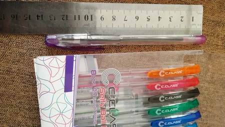 خودکار سی.کلاس مدل سلفی بال پن کد 3011 بسته 8 عددی