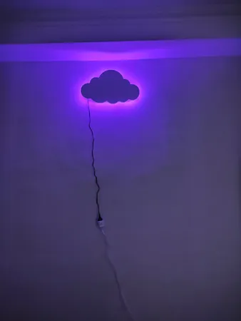 چراغ خواب اتاق کودک مدل ابر کد win001